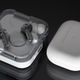 The ear (1) charging case is a bit on the bulky side, but it gives the earbuds up to 34 hours of playback time when away from a power source, compared to 24 hours in total with the AirPods Pro’s charging case.